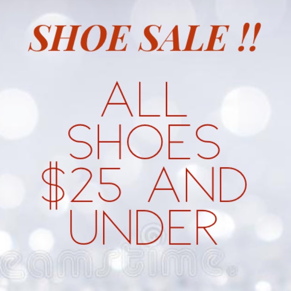 All Shoes REDUCED!